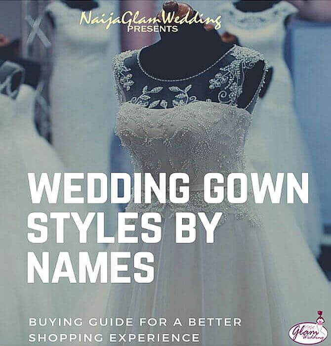 names of wedding gown styles silhouettes