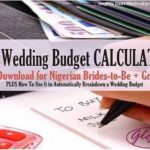 nigerian wedding budget calculator
