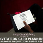 wedding invitation card planning questions answers