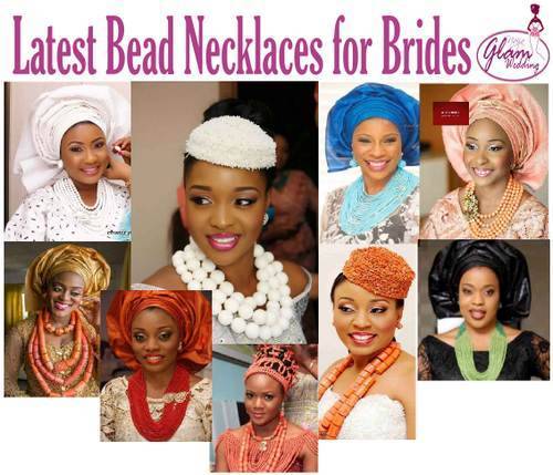 women in nigerian bead necklaces pictures