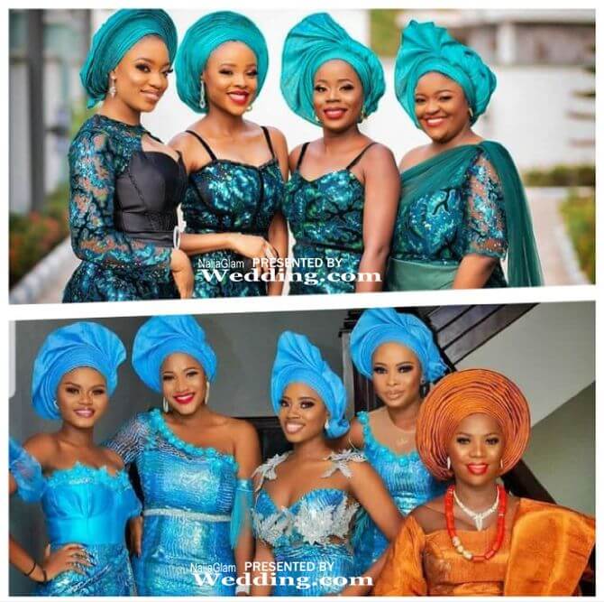 Aso ebi clothes on sale for traditional marriage