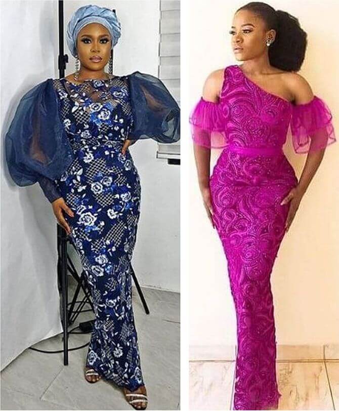 Aggregate 160+ latest gown styles with lace super hot