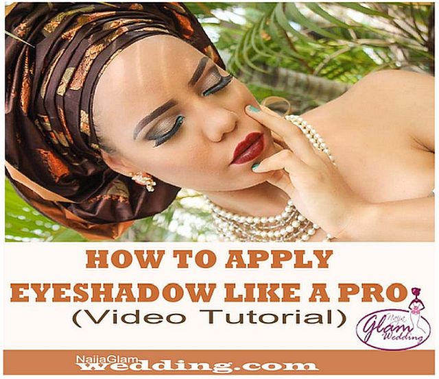 how to apply eyeshadow step by step video