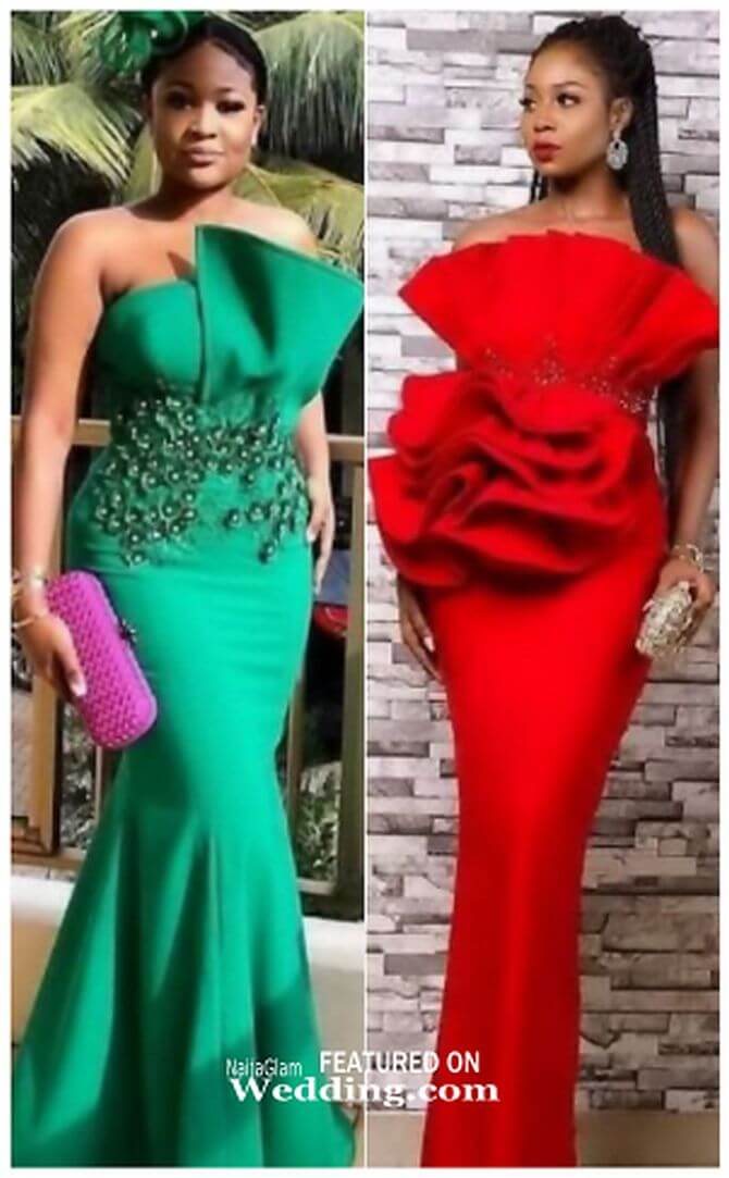 Poly gown cheap styles