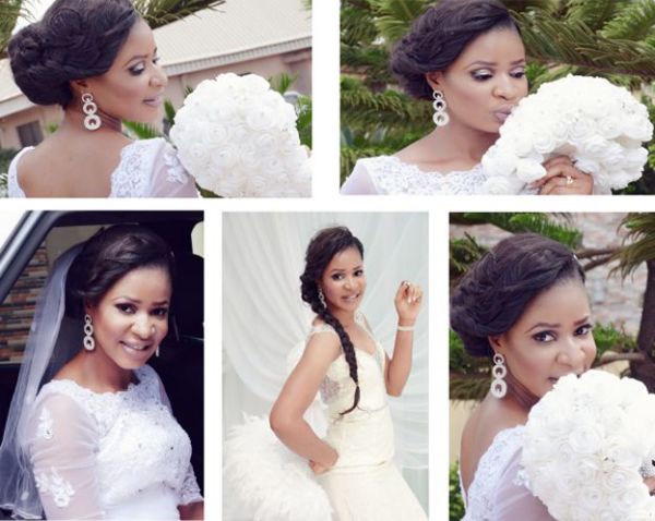 pictures of beautiful brideal portrait from a nigerian white wedding pictures
