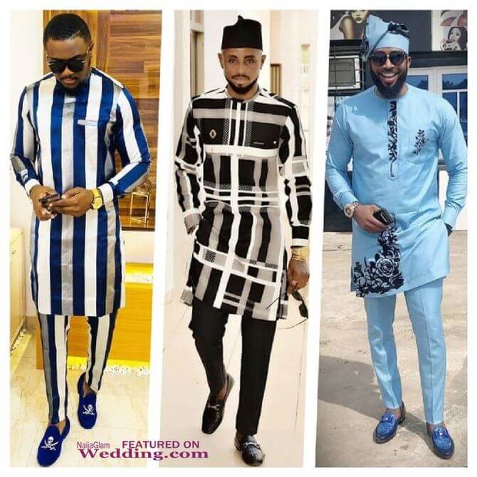 Nigerian male traditional on sale attire