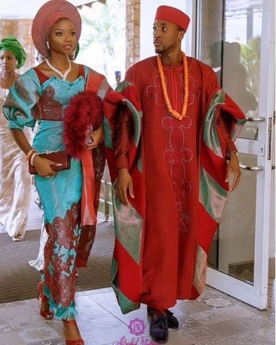 new aso-oke fabrics designs for wedding