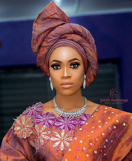 new aso-oke gele styles pictures