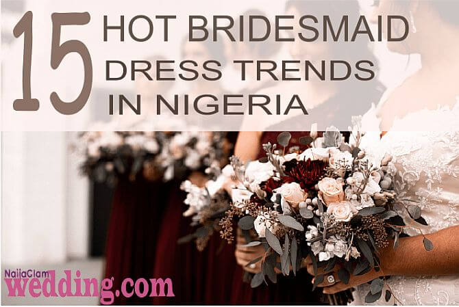 bridesmaid dress trends nigeria ghana