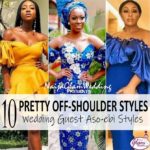 nigerian off shoulder styles ankara aso-ebi