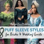 nigerian puff sleeve dresses - balloon sleeve gowns