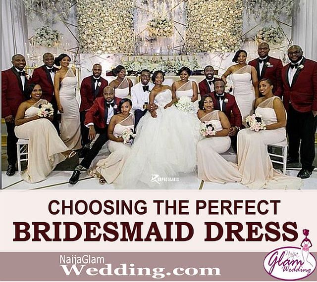 Nigerian chief sale bridesmaid dresses