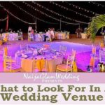 what to look for wedding venue