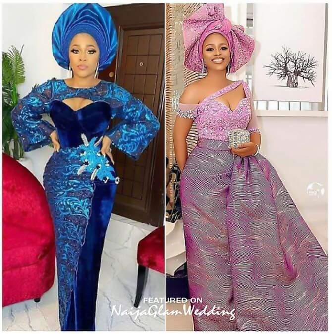 Wedding Guest, Aso Oke Gown, Owanbe Aso Ebi Dress, Women, 59% OFF