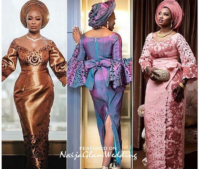 Wedding Guest, Aso Oke Gown, Owanbe Aso Ebi Dress, Women, 59% OFF