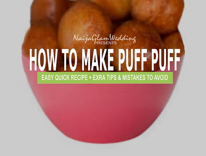 how to make puff puff recipe nigeria