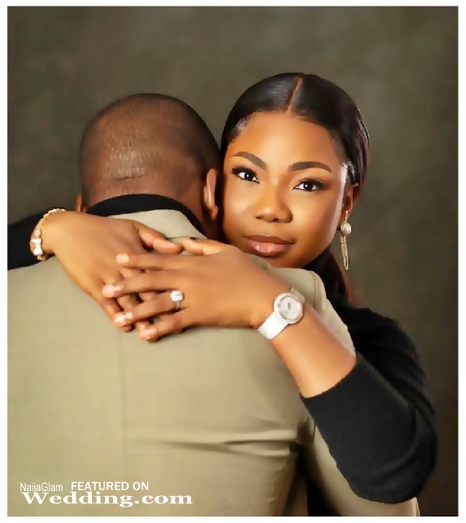 mercy chinwo is engaged - engagement picture